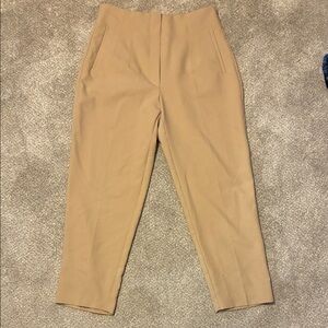 Zara Men's Camel Slim Dress Chinos